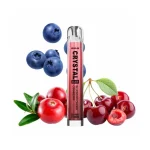 Crystal Bar Blueberry Cherry Cranberry Disposable 2ml 20mg