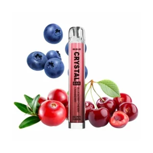 Crystal Bar Blueberry Cherry Cranberry Disposable 2ml 20mg