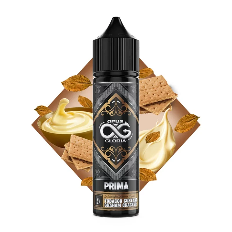 Opus Gloria – Prima – Tobacco Custard Graham Cracker 60ml