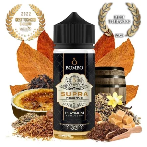 Bombo – Platinum Tobacco – Supra Reserve 120ml